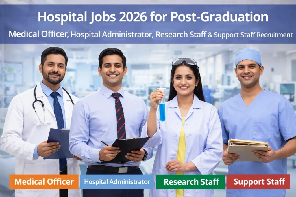 Hospital Jobs 2026 for Post-Graduation